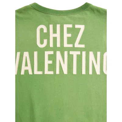 Valentino Playful Printed Cotton T-shirt With Bold Lettering
