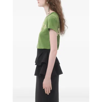 Valentino Playful Printed Cotton T-shirt With Bold Lettering