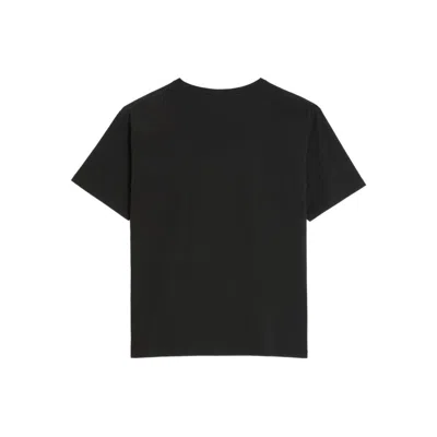 Valentino Garavani T-shirt With Le Chat De La Maison Print In Black