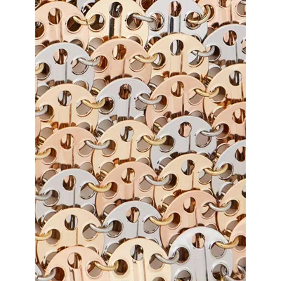 Rabanne Gold  Pink Shoulder Bags