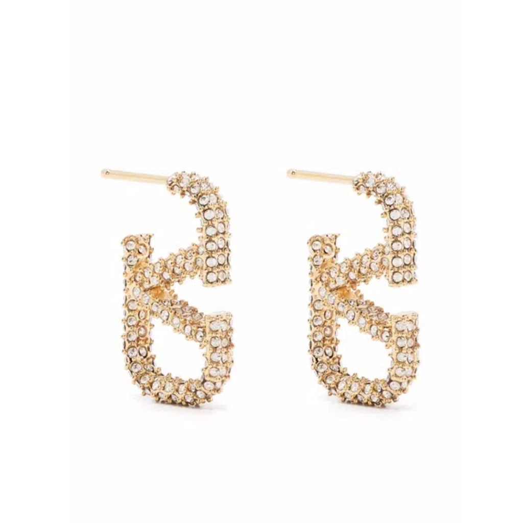 【Valentino】EARRINGS VLOGO SIGNATURE STRASS◆7W2J0G73YCW Valentino Garavani VLogo Signature Strass Earrings | Neiman