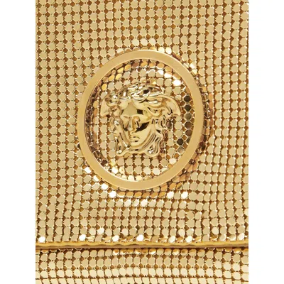 Versace Clutch With Shimmering Crystals