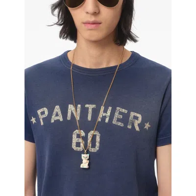 Valentino Multicolor Nylon And Metal Le Chat De La Maison Necklace