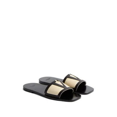 Valentino Garavani Viva Superstar Slide Sandal In Nappa Leather