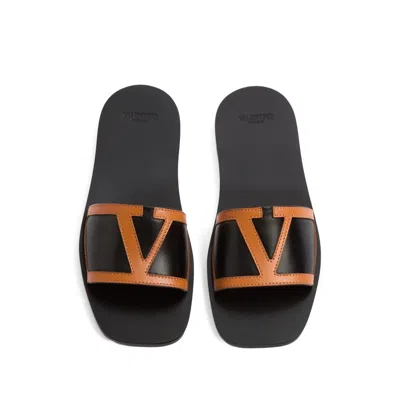Valentino Viva Superstar Slide Sandal In Nappa Leather