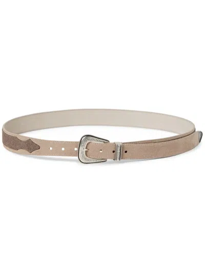Brunello Cucinelli Adjustable Western-style Leather Belt