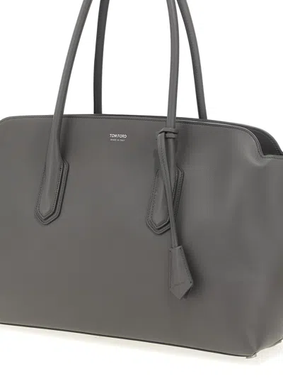 Tom Ford Structured Top Handle Shoulder Bag