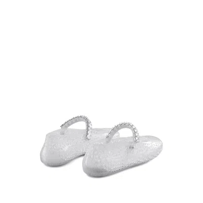 Jimmy Choo Transparent Rubber The Jelly Ballerinas