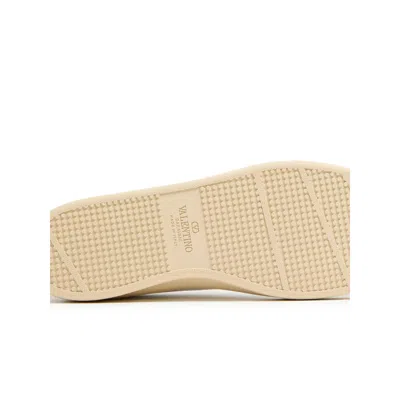 Valentino White Leather Vlogo Signature Sneakers