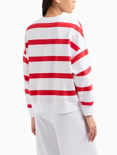 Ea7 Costa Smeralda Stretch-cotton Sweatshirt