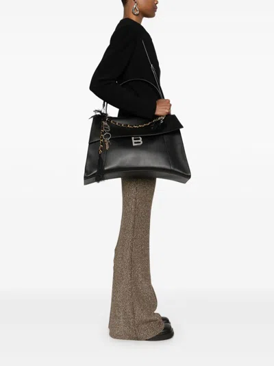 Balenciaga Large Hourglass Soft Tote Bag