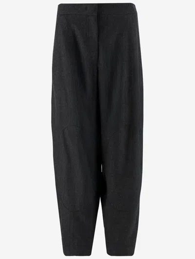 Giorgio Armani Stretch Wool Blend Pants