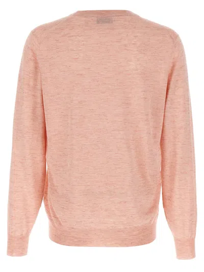 Brunello Cucinelli Melange Effect Sweater Sweaters And Cardigans Pink