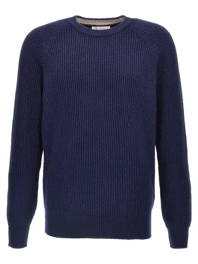 Brunello Cucinelli Ribbed Sweater Sweaters And Cardigans