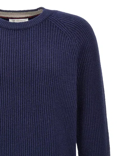 Brunello Cucinelli Ribbed Sweater Sweaters And Cardigans