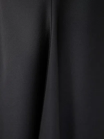 Carven Asymmetric Satin Skirt