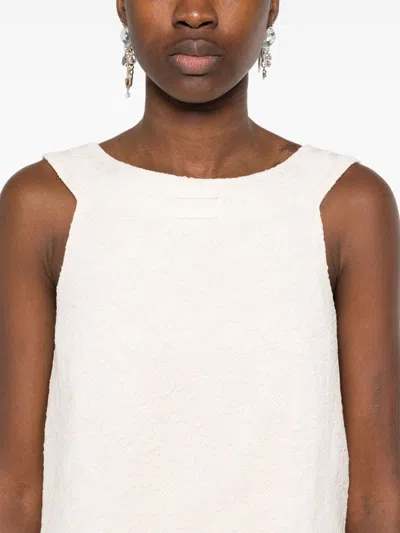 Celine Women Top Sans Manches Details Noeud