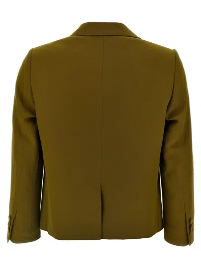 Dries Van Noten 'bamis' Blazer Featuring Buttoned Cuffs