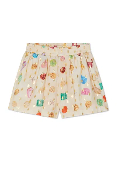 Never Fully Dressed Cream Shell Elissa Shorts