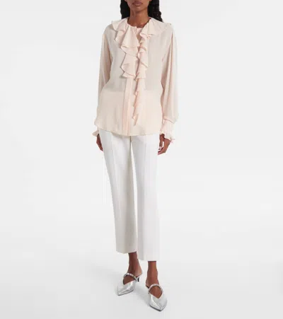 Alexander Mcqueen Shirt With Ruffles