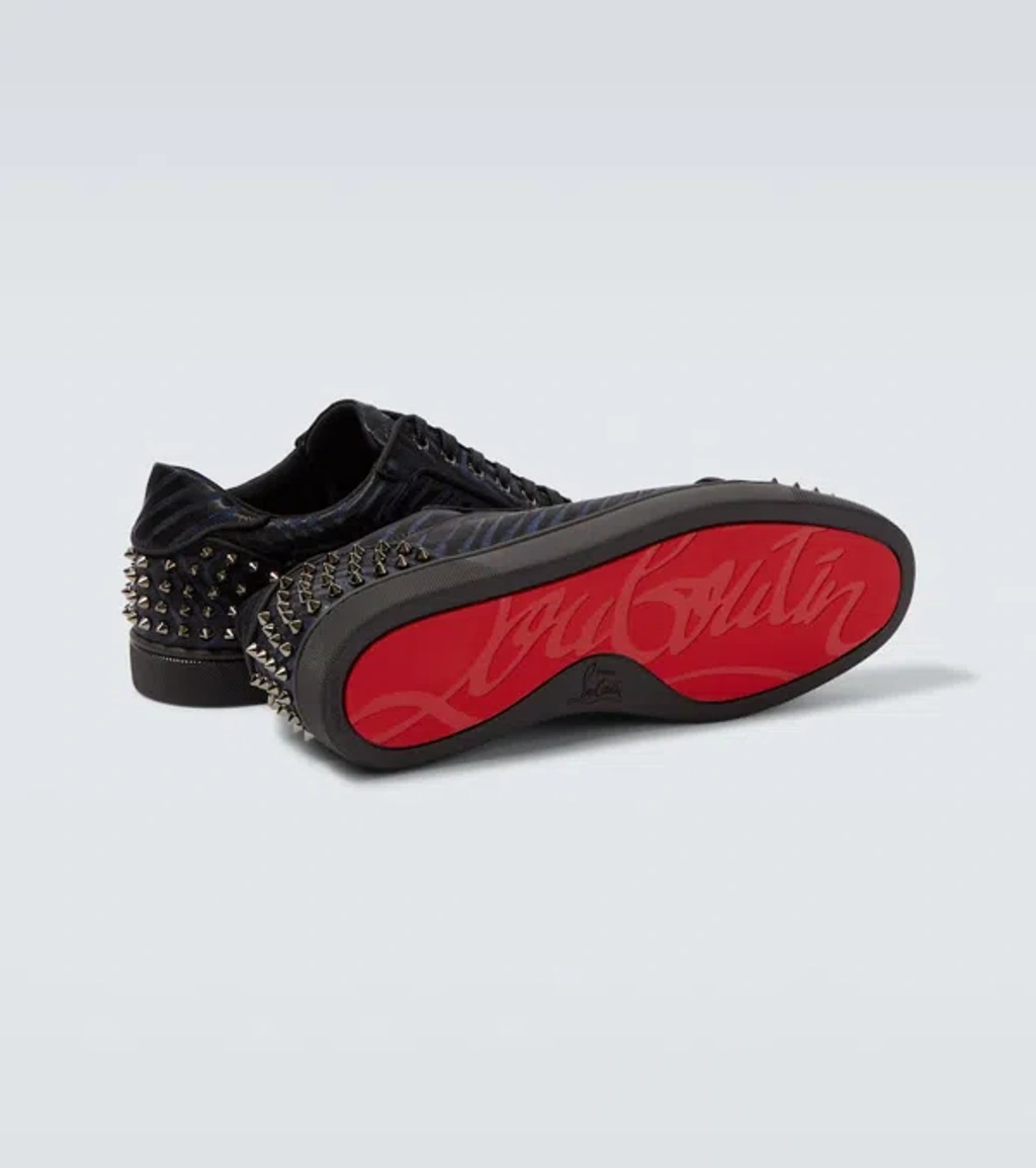 Christian Louboutin Seavaste 2 Orlato Flat Jacquard Sneaker In