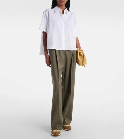 Loewe Trapeze Shirt In White