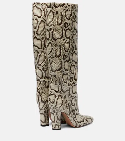 Paris Texas Lavinia Boot 75 High Heels Boots In Python Print Leather In Animal Print