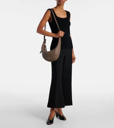 AUGUSTIN S号皮革斜挎包