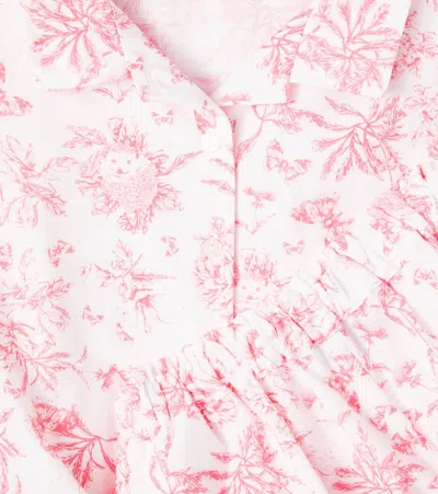 Tartine Et Chocolat Printed Cotton Shirt And Shorts Set