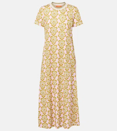 La Doublej Sporty Swing Cotton Midi Dress