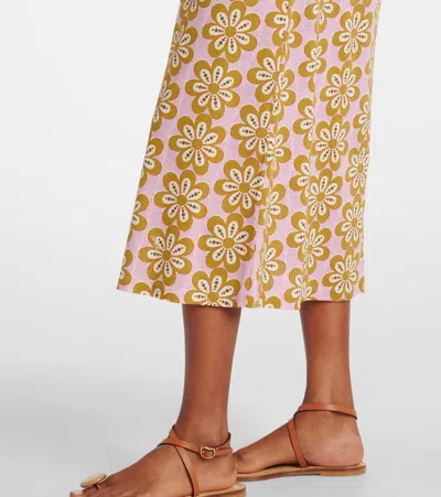 La Doublej Sporty Swing Cotton Midi Dress