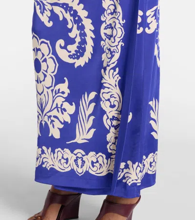 Etro Paisley-print Long Dress In Multi