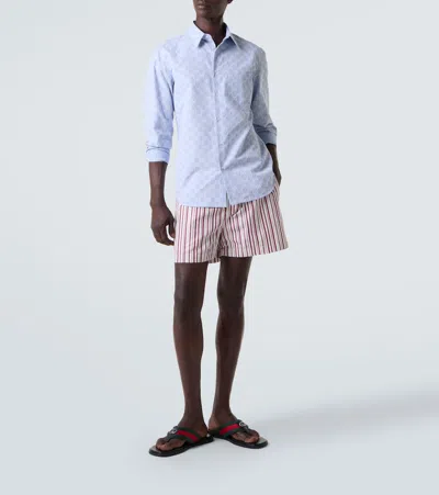 Gucci Interlocking G Thong Sandal In Black