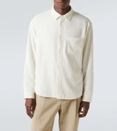 Frame Mens Textured Long-sleeve Shirt