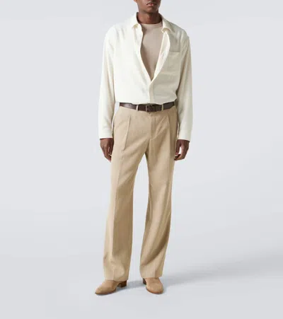 Frame Mens Textured Long-sleeve Shirt