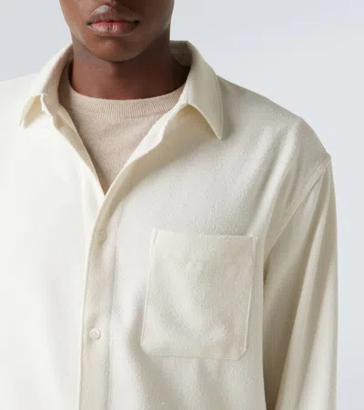 Frame Mens Textured Long-sleeve Shirt