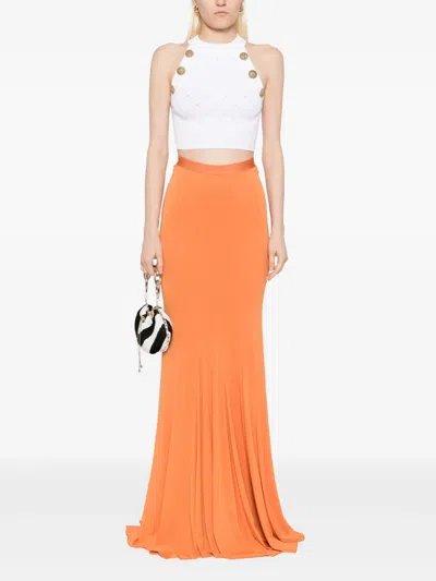 鱼尾裙摆半身裙