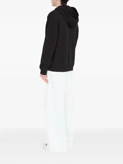 Mm6 Maison Margiela Relaxed Fit Crew Neck Sweatshirt With Ribbed Detailing In Multi