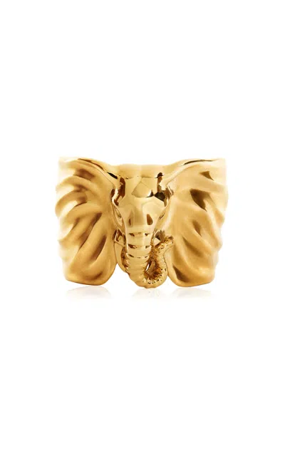 Mazarin Elephant 18k Yellow Gold Ring