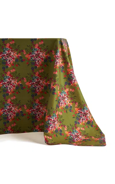 Sophie Williamson Design Blumen Small Cotton Tablecloth