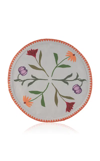 Sophie Williamson Design Picnic On The Meadow Set-of-six Cotton Placemats