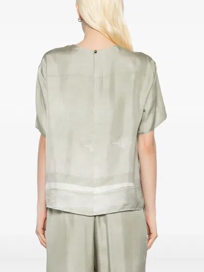 Less Patterned Blouse