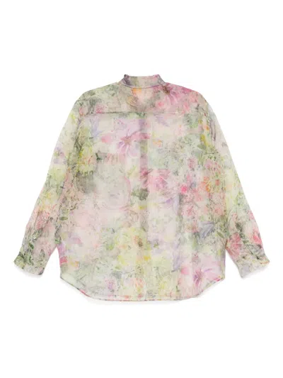 Jnby Floral-printed Shirt In Multi
