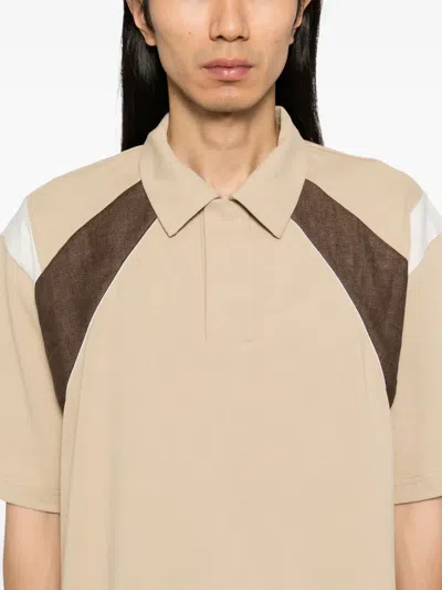 Croquis Panelled Polo Shirt