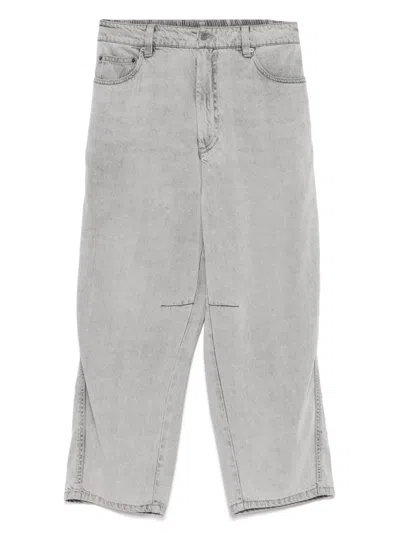 Croquis Drawstring Zip-up Jeans