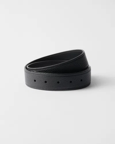Prada Leather Belt Strap