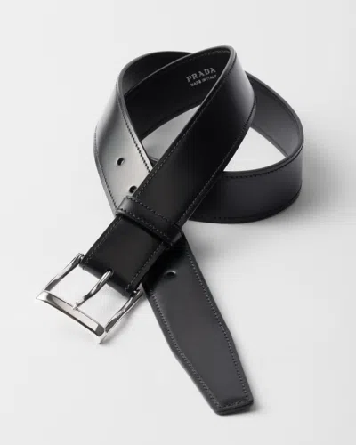 Prada Leather Belt Strap
