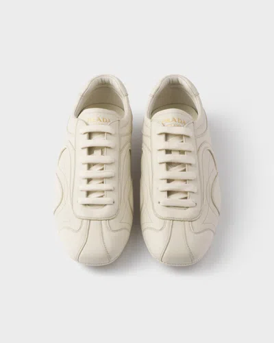 Prada Montecarlo Re-edition 2005 Antiqued Nappa Leather Sneakers