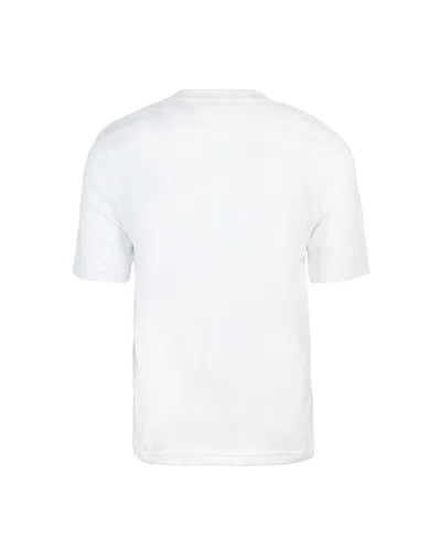 Marni Cotton T-shirt With Maxi Print In White