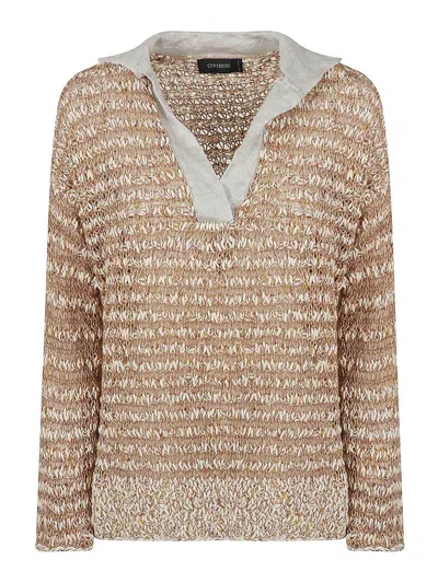 Cividini Beige Shirts In Sand